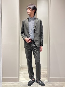 「ABAHOUSE GRAY（アバハウスグレイ）のアイテム」を使った、★たか★さん（メンズ・178cm）の春コーディネート