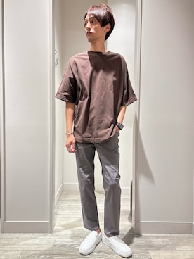 「ABAHOUSE GRAY（アバハウスグレイ）のアイテム」を使った、★たか★さん（メンズ・178cm）の夏コーディネート