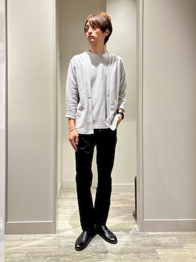 「アイテム（スリッポン）」を使った、★たか★さん（メンズ・178cm）の秋コーディネート