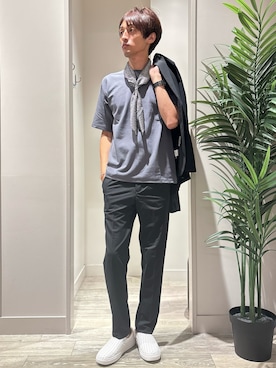 「ABAHOUSE GRAY（アバハウスグレイ）のアイテム」を使った、★たか★さん（メンズ・178cm）の夏コーディネート