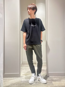 「アイテム（スウェットパンツ、グリーン系）」を使った、★たか★さん（メンズ・178cm）の秋コーディネート