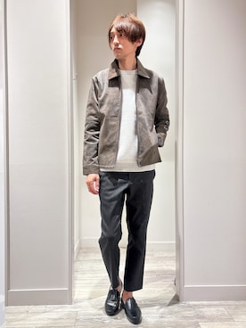 「ABAHOUSE GRAY（アバハウスグレイ）のアイテム（ブルゾン）」を使った、★たか★さん（メンズ・178cm）の秋コーディネート