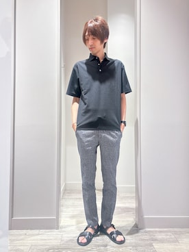 「アイテム（ポロシャツ）」を使った、★たか★さん（メンズ・178cm）の夏コーディネート