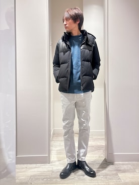 「ABAHOUSE GRAY（アバハウスグレイ）のアイテム」を使った、★たか★さん（メンズ・178cm）の冬コーディネート