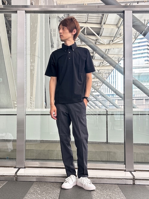 セール】【セットアップ対応】吸水速乾 リネンライク スラックス