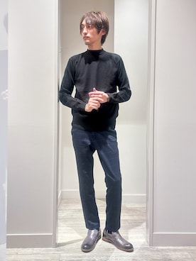 「ABAHOUSE GRAY（アバハウスグレイ）のアイテム」を使った、★たか★さん（メンズ・178cm）の冬コーディネート