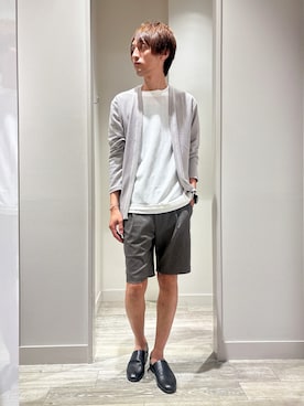 「アイテム（カーディガン/ボレロ）」を使った、★たか★さん（メンズ・178cm）の夏コーディネート