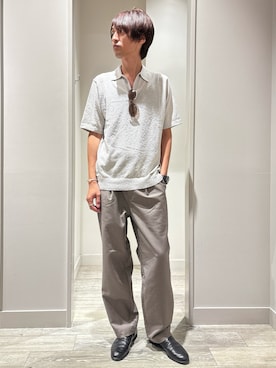 「ABAHOUSE GRAY（アバハウスグレイ）のアイテム」を使った、★たか★さん（メンズ・178cm）の夏コーディネート