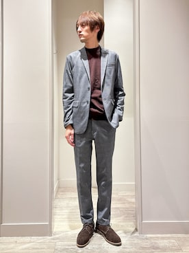 「アイテム（セットアップ）」を使った、★たか★さん（メンズ・178cm）の冬コーディネート