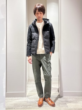 「アイテム（ローファー）」を使った、★たか★さん（メンズ・178cm）の秋コーディネート