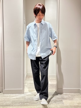 「ABAHOUSE GRAY（アバハウスグレイ）のアイテム」を使った、★たか★さん（メンズ・178cm）の夏コーディネート