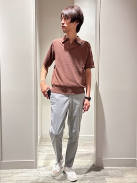 「ABAHOUSE GRAY（アバハウスグレイ）のアイテム」を使った、★たか★さん（メンズ・178cm）の夏コーディネート