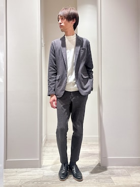 「アイテム（セットアップ）」を使った、★たか★さん（メンズ・178cm）の秋コーディネート