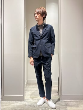 「アイテム（セットアップ）」を使った、★たか★さん（メンズ・178cm）の夏コーディネート