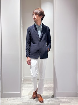 「アイテム（チノパンツ）」を使った、★たか★さん（メンズ・178cm）の秋コーディネート