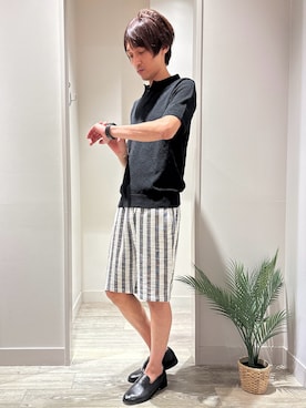「ABAHOUSE GRAY（アバハウスグレイ）のアイテム」を使った、★たか★さん（メンズ・178cm）の夏コーディネート