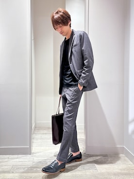 「アイテム（セットアップ）」を使った、★たか★さん（メンズ・178cm）の秋コーディネート