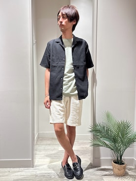 「ABAHOUSE GRAY（アバハウスグレイ）のアイテム」を使った、★たか★さん（メンズ・178cm）の夏コーディネート