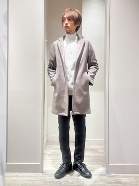 「ABAHOUSE GRAY（アバハウスグレイ）のアイテム」を使った、★たか★さん（メンズ・178cm）の冬コーディネート