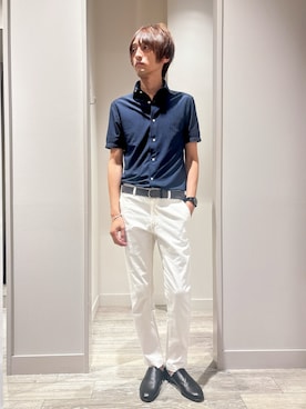 「アイテム（チノパンツ）」を使った、★たか★さん（メンズ・178cm）の夏コーディネート