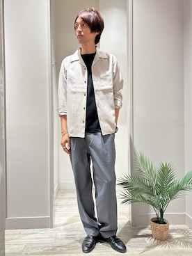 「ABAHOUSE GRAY（アバハウスグレイ）のアイテム」を使った、★たか★さん（メンズ・178cm）の夏コーディネート