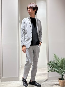 「アイテム（セットアップ）」を使った、★たか★さん（メンズ・178cm）の夏コーディネート
