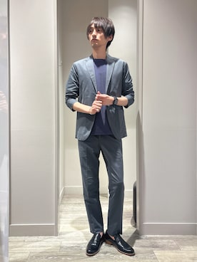 「ABAHOUSE GRAY（アバハウスグレイ）のアイテム」を使った、★たか★さん（メンズ・178cm）の春コーディネート