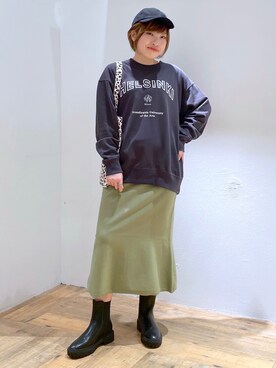 yasuno.【GLOBALWORK】さん(レディース・162cm)の冬コーディネート