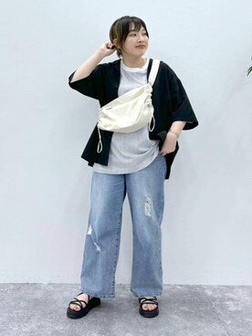 yasuno.【GLOBALWORK】さん(レディース・162cm)の夏コーディネート