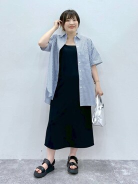 yasuno.【GLOBALWORK】さん（レディース・162cm）の夏コーディネート