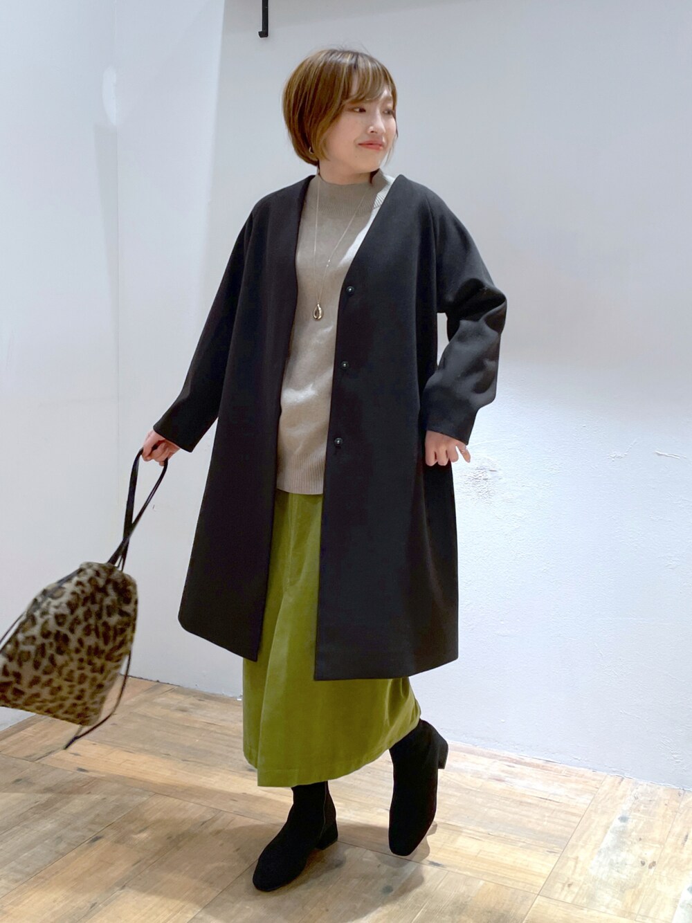 GLOBAL WORK（グローバルワーク）の「2WAYファー巾着バッグ/157513