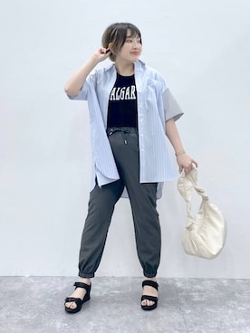 yasuno.【GLOBALWORK】さん（レディース・162cm）の春コーディネート