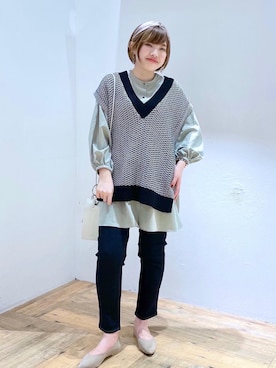 yasuno.【GLOBALWORK】さん(レディース・162cm)の春コーディネート