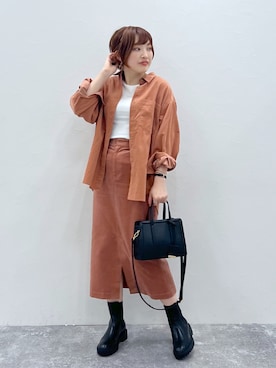 yasuno.【GLOBALWORK】さん(レディース・162cm)の秋コーディネート