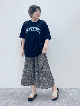 yasuno.【GLOBALWORK】さん（レディース・162cm）の夏コーディネート