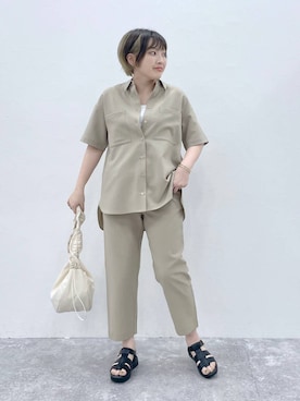 yasuno.【GLOBALWORK】さん（レディース・162cm）の春コーディネート