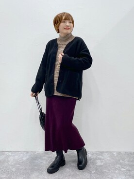yasuno.【GLOBALWORK】さん（レディース・162cm）の冬コーディネート