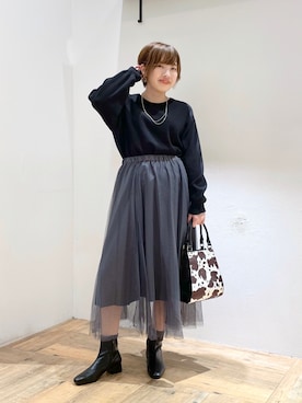 yasuno.【GLOBALWORK】さん（レディース・162cm）の秋コーディネート