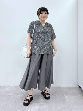 yasuno.【GLOBALWORK】さん（レディース・162cm）の夏コーディネート