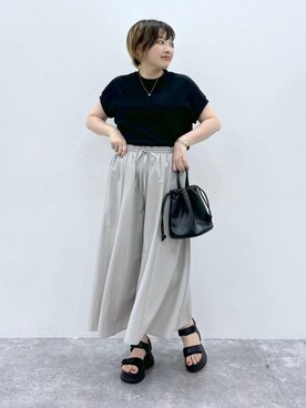 yasuno.【GLOBALWORK】さん（レディース・162cm）の夏コーディネート