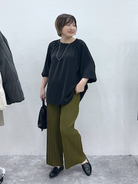 yasuno.【GLOBALWORK】さん（レディース・162cm）の秋コーディネート