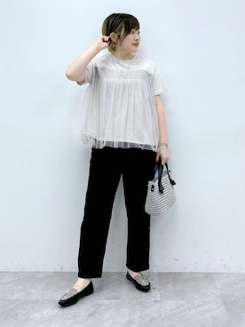 yasuno.【GLOBALWORK】さん(レディース・162cm)の夏コーディネート