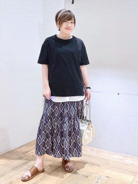 yasuno.【GLOBALWORK】さん（レディース・162cm）の夏コーディネート