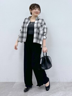 yasuno.【GLOBALWORK】さん（レディース・162cm）の夏コーディネート