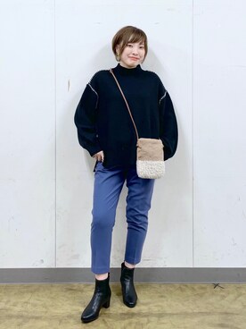 yasuno.【GLOBALWORK】さん(レディース・162cm)の秋コーディネート