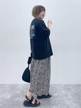yasuno.【GLOBALWORK】さん（レディース・162cm）の夏コーディネート