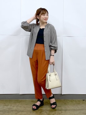 yasuno.【GLOBALWORK】さん（レディース・162cm）の秋コーディネート