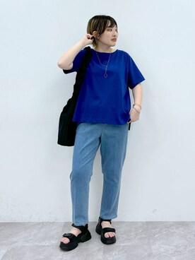 yasuno.【GLOBALWORK】さん（レディース・162cm）の夏コーディネート