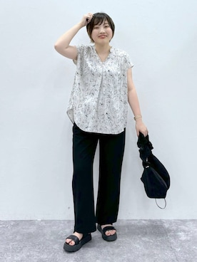 yasuno.【GLOBALWORK】さん(レディース・162cm)の夏コーディネート
