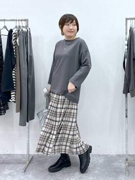 yasuno.【GLOBALWORK】さん（レディース・162cm）の秋コーディネート